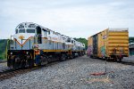 A trio of four axle ALCo's move through Bridge 60 